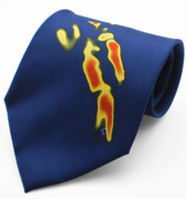 Silk printed tie design 17